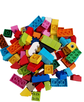 Lego Duplo building blocks