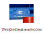 Preview: Lego Duplo Auto Base 2 x 6 mit roten Rädern und offenen Kupplungsende (4883004) blue