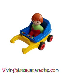 Playmobil 1 2 3 Child in baby carriage