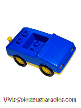 Lego Duplo car with 1x2 studs (2235) blue