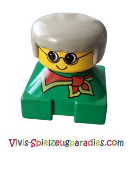 Lego Duplo 2 x 2 x 2 Brick man Figure grandmother (42327pb11)