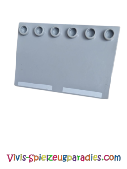 Lego Duplo Bau Platte 4x6 neu-hell grau 4 x 6 mit Strasse Markierung Bob der Baumeister (31465pb01)