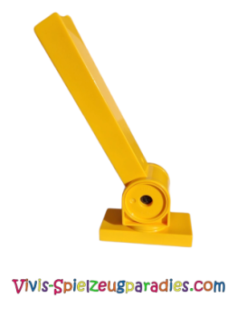 Lego Duplo crane base with swivel and pivot (40633c01) light orange