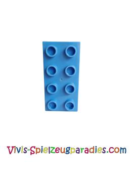Lego Duplo Platte Basic 2x4  (40666) Mittelblau
