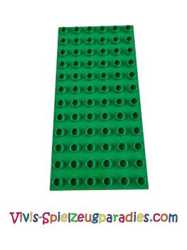 Lego Duplo Basic Plate 6x12 (4196) green