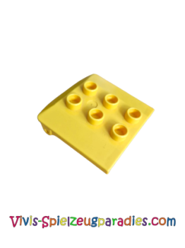 Lego Duplo Zugkabinendach / Baggerlader  (4543) gelb