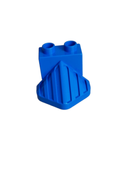 Lego Duplo Zug Dampflok Kuhfänger (4550) blau