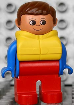 Lego Duplo man life jacket (4555pb055)