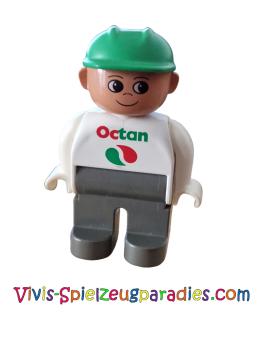 Lego Duplo gas station attendant (4555pb056)