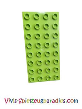 Lego Duplo Plate Basic 4x8 (4672) lime