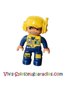 Lego Duplo figure Construction worker (47394pb069)