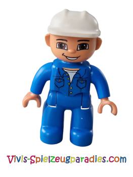 Lego Duplo Man Construction worker  (47394pb110)