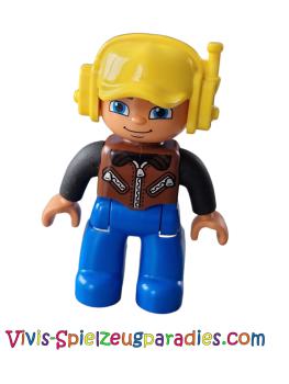 Lego Duplo Man Construction worker  (47394pb157)