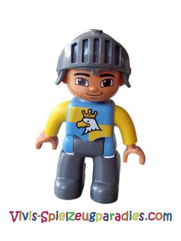 Lego Duplo figure man knight (47394pb178)