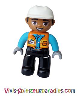 Lego Duplo man, construction worker (472394pb289)