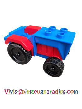 Lego Duplo Tractor (4818c06) blue/red