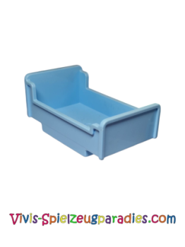 Lego Duplo Furniture Bed 3 x 5 x 1 2/3 (4895) light blue