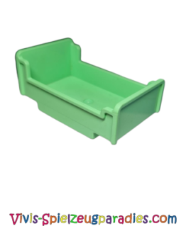 Lego Duplo Furniture Bed 3 x 5 x 1 2/3 (4895) medium green