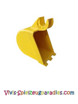 Lego Duplo Toolo Excavator Shovel with 3 teeth (6310) yellow
