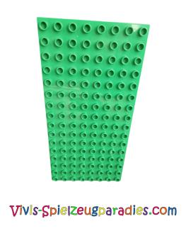 Lego Duplo, plate 8 x 16 (6490) light green