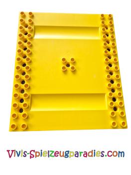 Lego Duplo, Toolo plate 12 x 14 with 2 x 14 studs on the sides and 2 x 2 studs in the middle (6655)