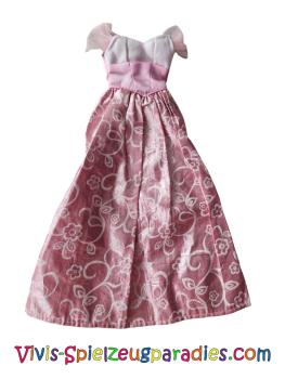 Barbie/Other Ball gown Pink with flowers