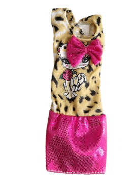 Barbie Kleid animal print