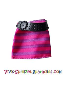 Barbie skirt pink with black belt