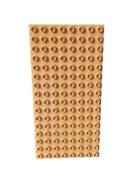 Lego Duplo Plate Basic 8x16 (6490 ) light orange