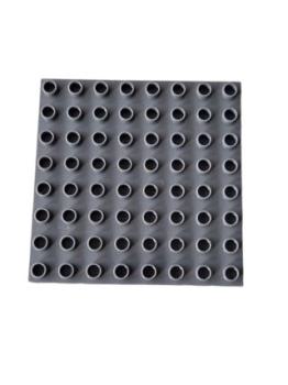 Lego Duplo plate Basic 8x8 (51262) new dark gray