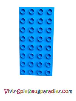 Lego Duplo Plate Basic 4x8 (4672) dark azure