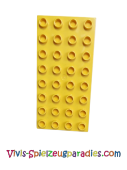 Lego Duplo Plate Basic 4x8 (4672) yellow