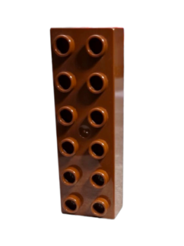 Lego Duplo Basic construction brick 2x6 (2300) brown