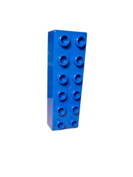 Lego Duplo Basic Bau Stein 2x6 (2300) blau