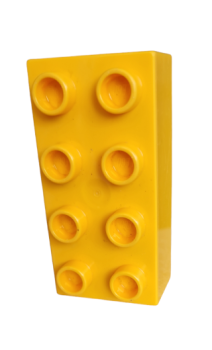 Lego Duplo Basic Bau Stein 2x4 (3011) gelb