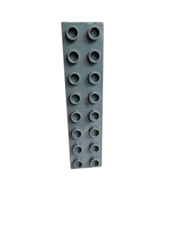 Lego Duplo Basic construction brick 2x8 (4199) old dark gray