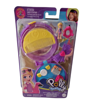 Polly Pocket clip and comb pool box