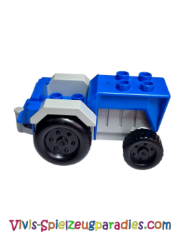 Lego Duplo Ackerschlepper Trecker Traktor (bb0966c01) blau grau