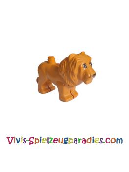 Lego Duplo Lion (leon02c01pb01) earth orange