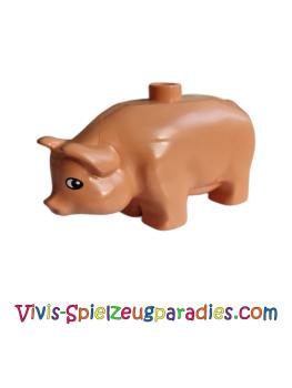 Lego Duplo Schwein Erwachsen, gesenkter Kopf (pig02pb01)