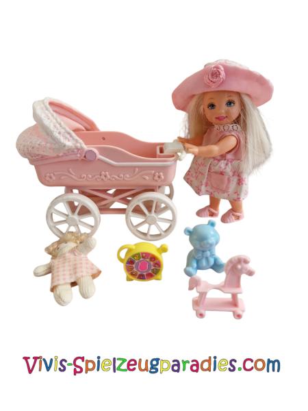 Barbie Shelly with baby carriage #22226