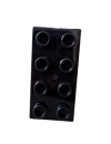 Lego Duplo Platte  Basic 2x4 Dick Schwarz (40666)